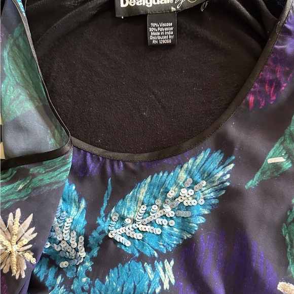 Desigual Embroidered Top - Picture 2 of 5